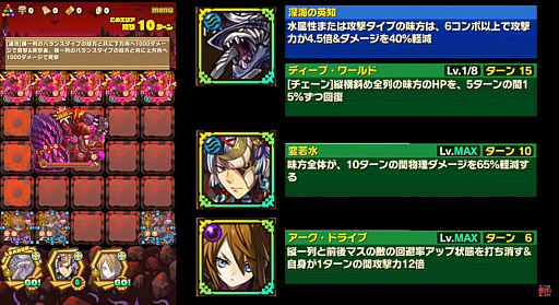 画像ギャラリー No.006のサムネイル画像 / 「サモンズボード」，イベントダンジョン「エルウエア溶岩口【滅】」のポイントと，ボスモンスター「忘却の神話ライゼル」の行動パターンを紹介