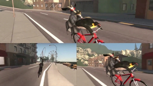 画像ギャラリー No.004のサムネイル画像 / 「Goat Simulator」のPatch 1.1がリリース。もはやシミュレーションの域を逸脱，ヤギ達がビーチライフを満喫するように