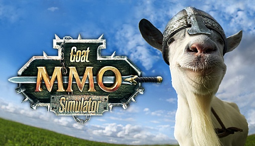画像ギャラリー No.001のサムネイル画像 / 「Goat Simulator」が最新パッチでMMORPGに？　ファンタジー世界でもヤギ達が大暴れ