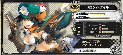 画像ギャラリー No.001のサムネイル画像 / 「Wonderland Wars」，新キャストとしてウエスタンガンナー“ドロシィ・ゲイル”が参戦