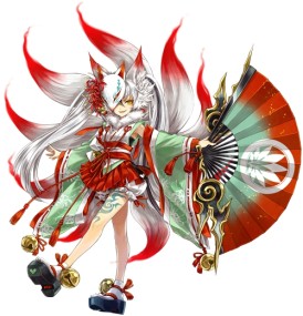 画像ギャラリー No.004のサムネイル画像 / 「Wonderland Wars」に新キャスト「玉藻」（CV：田村ゆかり）が参戦。リツイートキャンペーンを実施