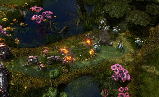 画像ギャラリー No.002のサムネイル画像 / Petrogryph，新作RTS「Grey Goo」を発表。地球から遠く離れた天体で，人類，知的生命体，ナノボットの三つ巴の戦いが描かれる
