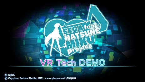 画像ギャラリー No.001のサムネイル画像 / ［E3 2015］初音ミクがVRに。セガ，「Project Morpheus」の技術デモとして「SEGA feat. HATSUNE MIKU Project: VR Tech DEMO」をE3に出展