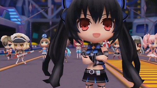画像ギャラリー No.010のサムネイル画像 / キマシタワー！　女の子にキスをもらって強くなる「超女神信仰 ノワール 激神ブラックハート」をプレイムービーで紹介