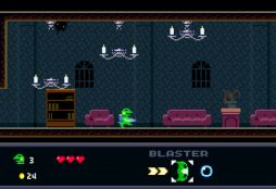 画像ギャラリー No.005のサムネイル画像 / 2Dアクションゲーム「Kero Blaster」がPLAYISMとApp Storeで配信中