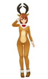画像ギャラリー No.010のサムネイル画像 / 完全に誘ってやがる……（ゲームに）。「スクスト」テレビCM第2弾が本日よりオンエア。ミニスカ「サンタコス」などが手に入るキャンペーンも