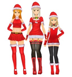 画像ギャラリー No.011のサムネイル画像 / 完全に誘ってやがる……（ゲームに）。「スクスト」テレビCM第2弾が本日よりオンエア。ミニスカ「サンタコス」などが手に入るキャンペーンも