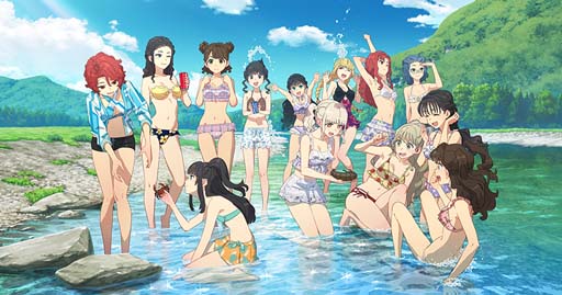 画像ギャラリー No.002のサムネイル画像 / 「スクールガールストライカーズ2」，水着2021＆おそろい水着2021が再登場。水着引換券がもらえるチャンス