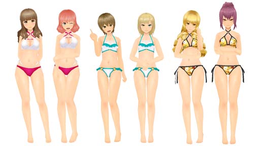 画像ギャラリー No.005のサムネイル画像 / 「スクールガールストライカーズ2」，水着2021＆おそろい水着2021が再登場。水着引換券がもらえるチャンス