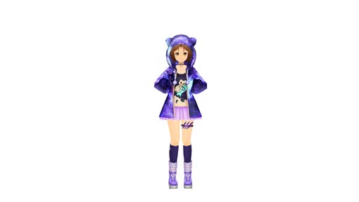画像ギャラリー No.004のサムネイル画像 / 「スクールガールストライカーズ2」に限定コスチューム＆高嶺アコ専用「コズミックパーカー」が登場