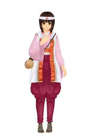 画像ギャラリー No.003のサムネイル画像 / 「スクスト2」，イベント“特訓期間！！”に限定コスチューム「赤鬼」＆蒼井雪枝専用「桃太郎」が登場