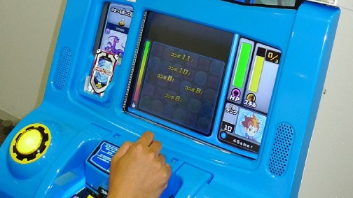 画像ギャラリー No.006のサムネイル画像 / いよいよ稼働開始となった「パズドラZ テイマーバトル」。モンスターチケットによる新たな遊びを取り入れた，「パズドラ」シリーズ最新作がアーケードに登場
