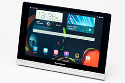 画像ギャラリー No.002のサムネイル画像 / Lenovo「YOGA TABLET 10 HD＋」をテスト。独自スタンドが魅力のAndroidタブレットはゲームにも使えるか？