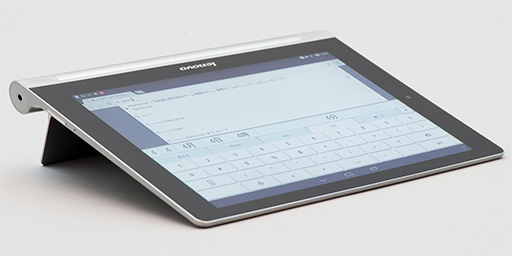 画像ギャラリー No.008のサムネイル画像 / Lenovo「YOGA TABLET 10 HD＋」をテスト。独自スタンドが魅力のAndroidタブレットはゲームにも使えるか？