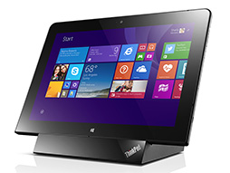 画像ギャラリー No.004のサムネイル画像 / Lenovo，Windows 8.1タブレット「ThinkPad 10」を法人向けに発売。メインメモリ容量4GBモデルもラインナップ