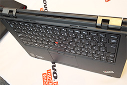 画像ギャラリー No.007のサムネイル画像 / Lenovo，360度回転ヒンジ搭載で4モードに使い分けられる新型2-in-1「ThinkPad Yoga 12」を国内発売