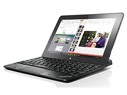 画像ギャラリー No.006のサムネイル画像 / Lenovo，Windows 10タブレット「ThinkPad 10」を9月下旬に発売。「Atom x7-8700」搭載でスペック強化