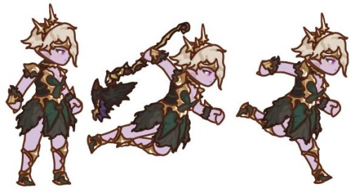 画像ギャラリー No.001のサムネイル画像 / 「FantasyxRunners2」，新エピソード「ダークエルフと蛮族の戦士達」が追加