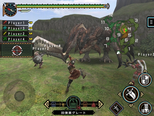画像ギャラリー No.002のサムネイル画像 / iOS版「モンスターハンターポータブル 2nd G」が期間限定で半額以下に