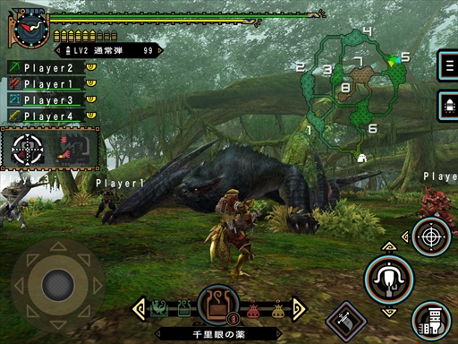 画像ギャラリー No.003のサムネイル画像 / 「モンスターハンターポータブル 2nd G for iOS」のセールが3月8日まで開催中。期間中は半額以下の840円で購入できる
