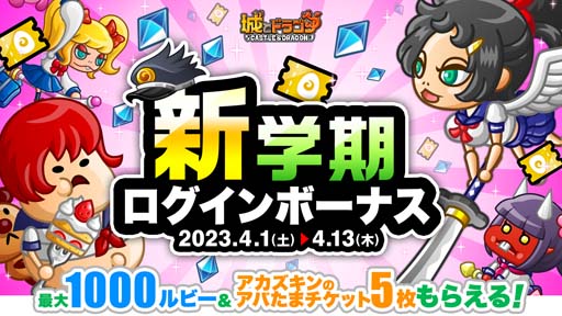 画像ギャラリー No.006のサムネイル画像 / 「城とドラゴン」，アカズキンキャラミッションを4月1日から開催。限定お着替え「童話 セット」をゲットしよう