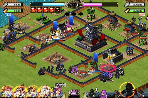 画像ギャラリー No.012のサムネイル画像 / 「戦国X」はゲーム性，イラスト，音楽と全方位にこだわりつつも“簡単お手軽”を実現したRTS。その魅力を3人のキーパーソンに聞いた