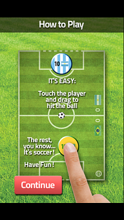 画像ギャラリー No.002のサムネイル画像 / エアホッケー×サッカー。iOS向けアクション「Absolute Football Mania」を紹介する「（ほぼ）日刊スマホゲーム通信」第546回