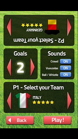 画像ギャラリー No.009のサムネイル画像 / エアホッケー×サッカー。iOS向けアクション「Absolute Football Mania」を紹介する「（ほぼ）日刊スマホゲーム通信」第546回