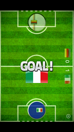 画像ギャラリー No.010のサムネイル画像 / エアホッケー×サッカー。iOS向けアクション「Absolute Football Mania」を紹介する「（ほぼ）日刊スマホゲーム通信」第546回