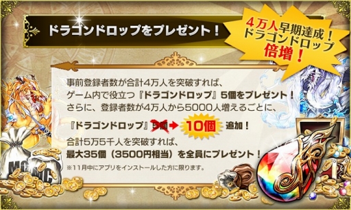 画像ギャラリー No.002のサムネイル画像 / 「ドラゴン★スピンZ」,事前登録者が4万人を突破。特典のさらなる追加も