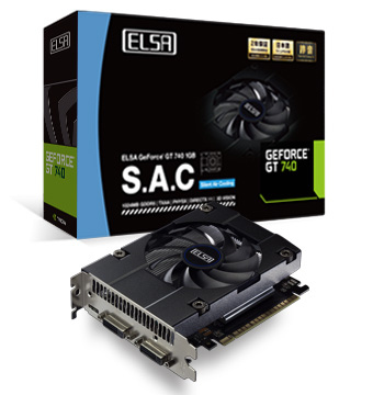 画像ギャラリー No.001のサムネイル画像 / ELSA，静音クーラー「S.A.C.」搭載のGT 740カードを約1万4000円で発売