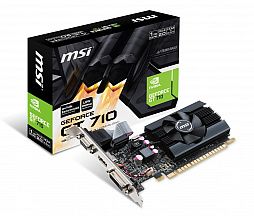 画像ギャラリー No.002のサムネイル画像 / MSI，Low Profile対応GT 710カードのラインナップに64bit接続のGDDR5メモリ搭載版を追加