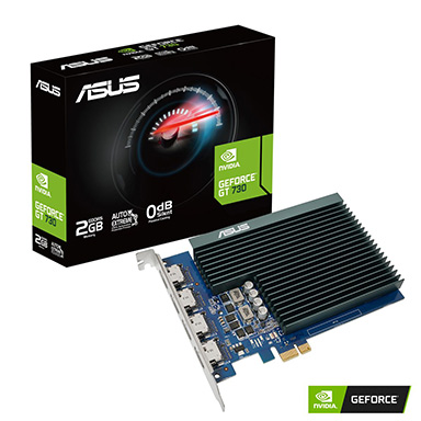 画像ギャラリー No.001のサムネイル画像 / ASUS，HDMIポート4基搭載でファンレス仕様のGT 730カードを発売