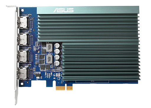 画像ギャラリー No.002のサムネイル画像 / ASUS，HDMIポート4基搭載でファンレス仕様のGT 730カードを発売