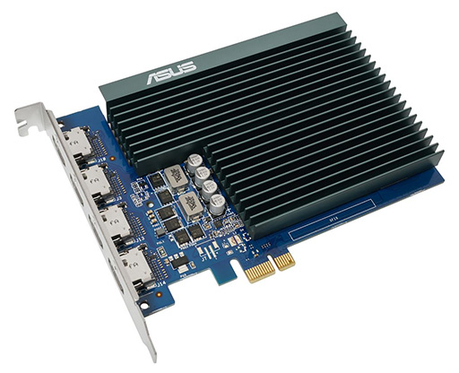 画像ギャラリー No.003のサムネイル画像 / ASUS，HDMIポート4基搭載でファンレス仕様のGT 730カードを発売