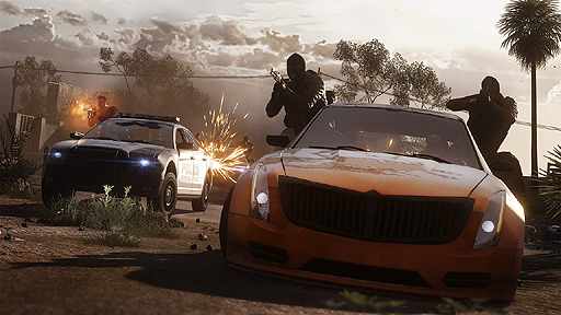 画像ギャラリー No.003のサムネイル画像 / 「Battlefield: Hardline」，迫力のカーチェイスが展開するマルチプレイの「Hotwire」モード紹介トレイラーが公開