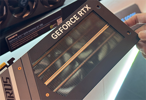 画像ギャラリー No.005のサムネイル画像 / Google TV搭載のゲーマー向けディスプレイやGeForce RTX 5060搭載カードなど注目のGIGABYTE製品をチェック
