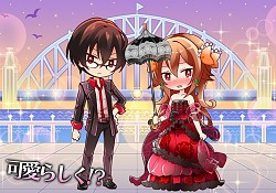 画像ギャラリー No.007のサムネイル画像 / 女性向けSLG「ごくメン！〜お嬢な俺とイケメンマフィア〜」の配信がスタート