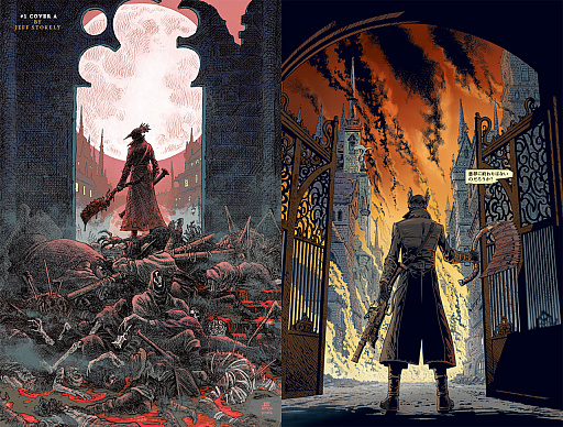 画像ギャラリー No.002のサムネイル画像 / 「Bloodborne」の世界を基にしたオリジナルコミックス。日本語版「Bloodborne: The Death of Sleep」が2月18日に発売