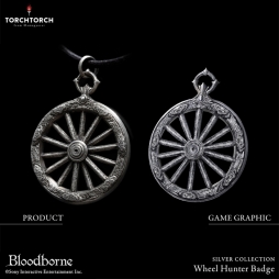 画像ギャラリー No.014のサムネイル画像 / 「Bloodborne」の「狩人証」を再現したアクセサリ2種が発売決定。ノコギリの狩人証は2020年4月，車輪の狩人証は5月に登場予定
