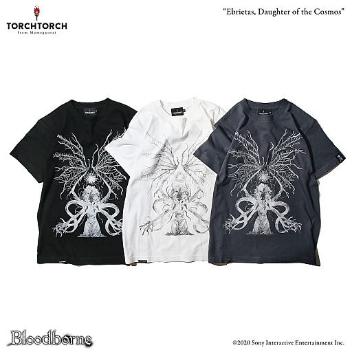画像ギャラリー No.019のサムネイル画像 / 「Bloodborne」コラボのTORCH TORCH製Tシャツ，新作の第1弾はボス達をフィーチャー