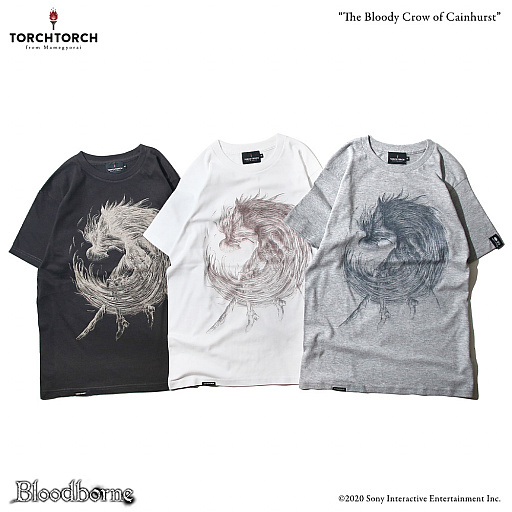 画像ギャラリー No.030のサムネイル画像 / 「Bloodborne」コラボのTORCH TORCH製Tシャツ，新作の第1弾はボス達をフィーチャー