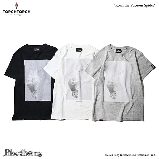 画像ギャラリー No.041のサムネイル画像 / 「Bloodborne」コラボのTORCH TORCH製Tシャツ，新作の第1弾はボス達をフィーチャー