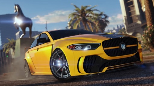画像ギャラリー No.001のサムネイル画像 / 「GTAオンライン」，新車両「オセロットジャギュラー」と新モード「キング オブ ザ ヒル」が実装