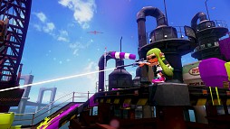 画像ギャラリー No.009のサムネイル画像 / ［E3 2014］「Splatoon」は撃ち合いの巧拙に関わらず，みんなで楽しく遊べるシューティング。試遊台でさっそくイカになってきた