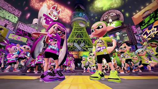 画像ギャラリー No.002のサムネイル画像 / アオリ派？　それともホタル派？　「Splatoon（スプラトゥーン）」のラストフェスが，7月22日〜24日に開催