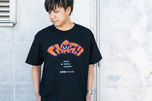 画像ギャラリー No.001のサムネイル画像 / 「スプラトゥーン」をモチーフとしたオリジナルデザインTシャツが登場。2021年6月20日12：00から販売開始