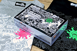 画像ギャラリー No.004のサムネイル画像 / 「スプラトゥーン」をモチーフとしたオリジナルデザインTシャツが登場。2021年6月20日12：00から販売開始