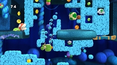 画像ギャラリー No.006のサムネイル画像 / ［E3 2014］2015年発売予定のWii U「Yoshi's Woolly World」では，編みぐるみ姿のヨッシーが毛糸を生かしたアクションで活躍。2人プレイではヨッシー同士で“食べ合い”ができる？