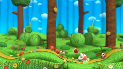 画像ギャラリー No.011のサムネイル画像 / ［E3 2014］「Yoshi's Woolly World」プレイレポート。編みぐるみになったヨッシーがヨッシーを飲み込む協力プレイがアツイ